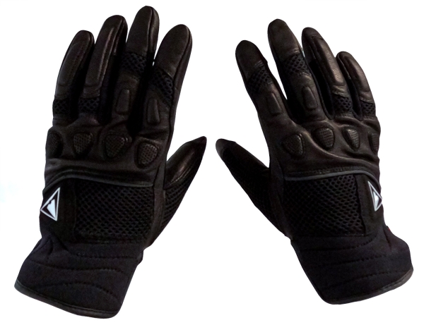 RACER WINDY, schwarze leichte Sommer-Handschuhe